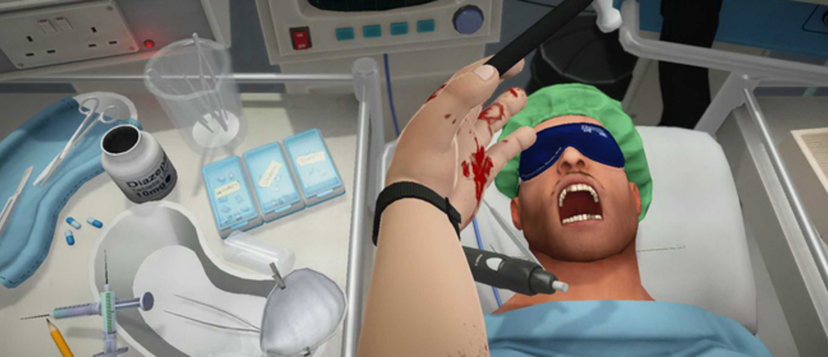 Играть про симуляторы. Симулятор хирурга Нинтендо. Surgeon Simulator 2013. Anniversary Edition.