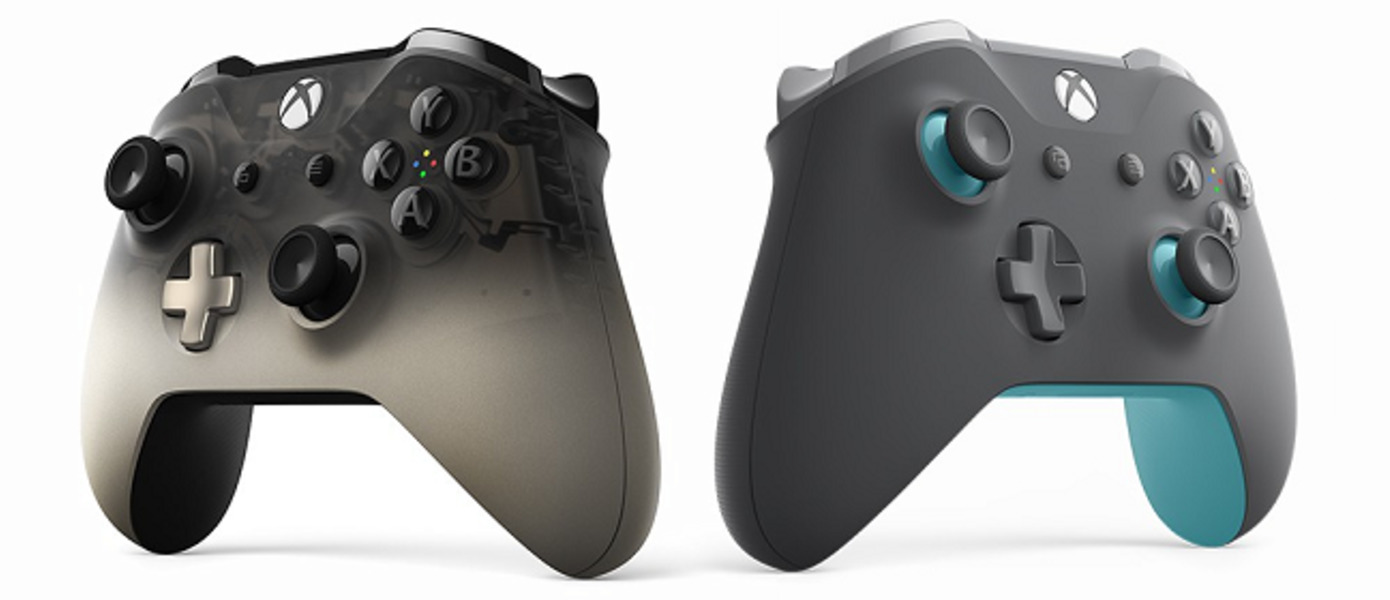 Microsoft анонсировала новые расцветки контроллера Xbox One