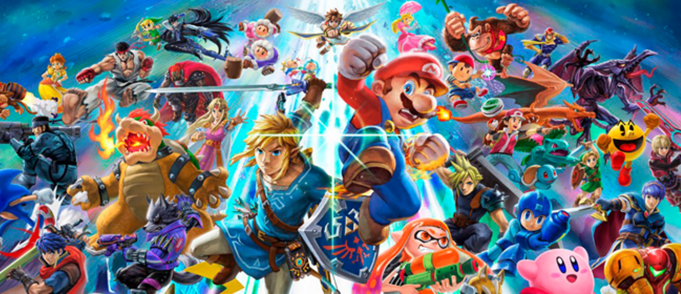 Super Smash Bros. Ultimate - Nintendo анонсировала геймпад для Switch в символике игры