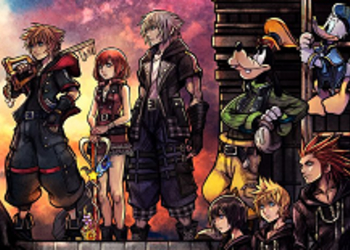 Kingdom Hearts III - ключевой арт игры от Тецуи Номуры, обложки, новые скриншоты и сравнение графики из первого и последнего трейлеров