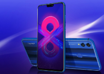Honor 8X - доступный смартфон с премиальными функциями представлен в России