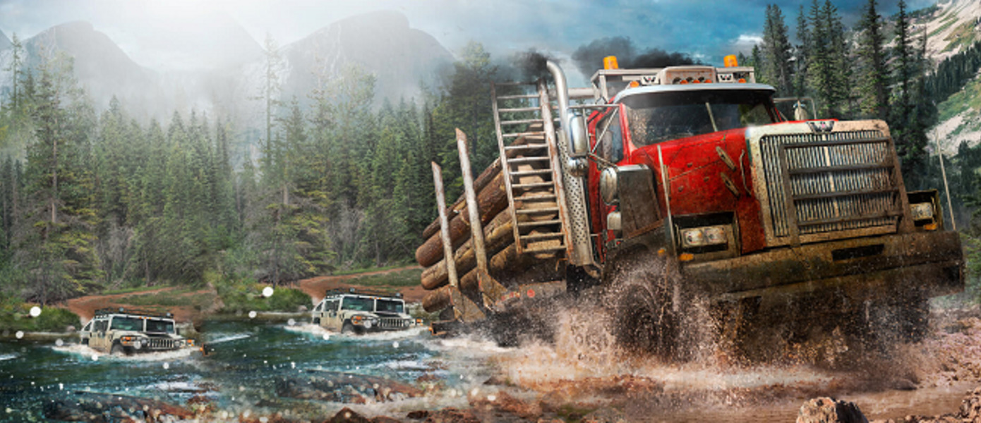 Spintires: MudRunner - представлен релизный трейлер расширения с местом действия в Америке