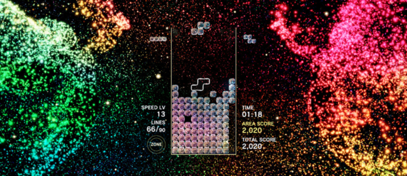 Tetris Effect - новая версия легендарной игры появилась на PlayStation 4, представлен релизный трейлер