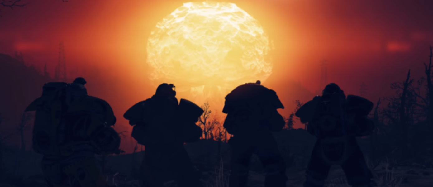 Fallout 76 - игроки положили сервер игры ядерными взрывами