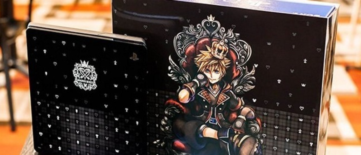 Kingdom Hearts III - опубликованы изображения эксклюзивной для японского рынка лимитированной модели PlayStation 4 в символике игры