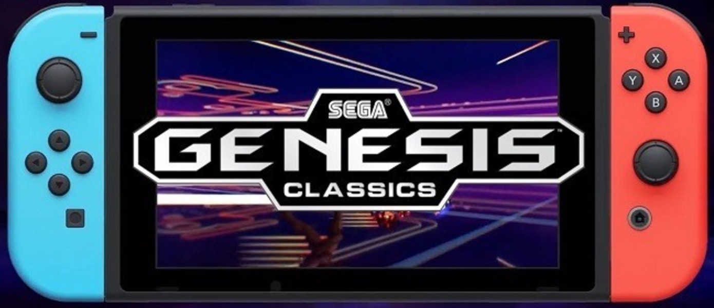 SEGA Mega Drive Classics - 45 минут геймплея ретро-игр Sega для Nintendo Switch