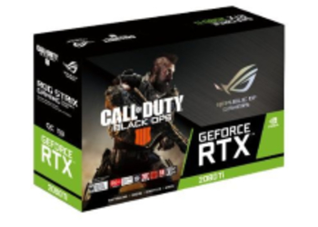 ASUS представила видеокарту ROG Strix GeForce RTX 2080 Ti OC Call of Duty: Black Ops 4 Edition