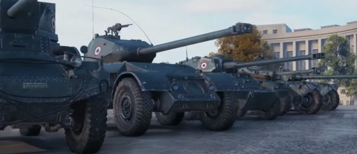 В World of Tanks стали доступны колесные бронемашины