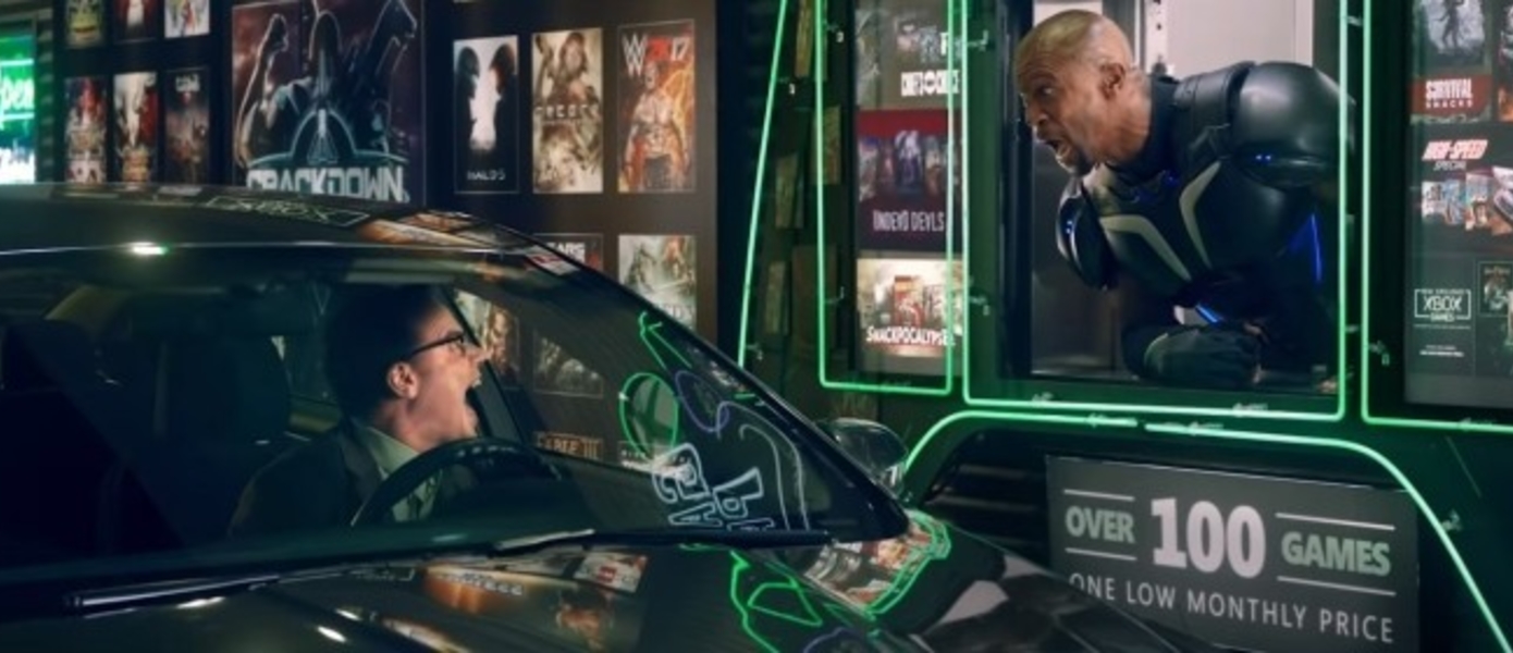 Ты готов играть?! Терри Крюс отжигает в новом рекламном видео Xbox Game Pass и Crackdown 3