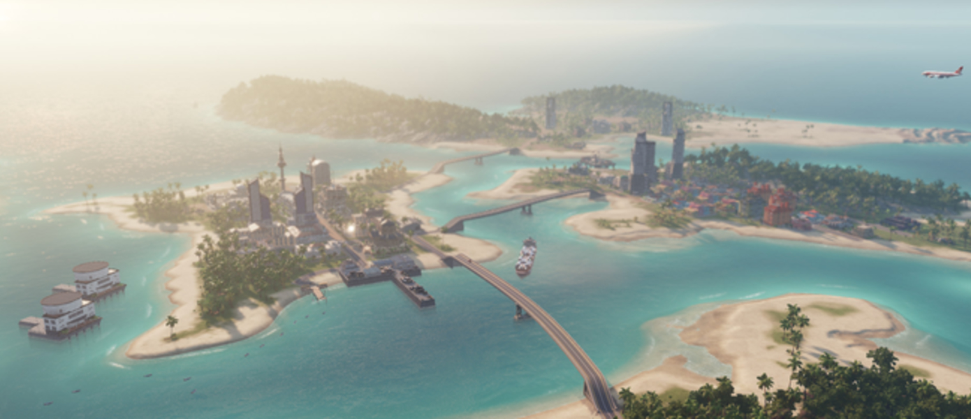 Оазис среди Карибских островов в релизном трейлере градостроительного симулятора Tropico 6