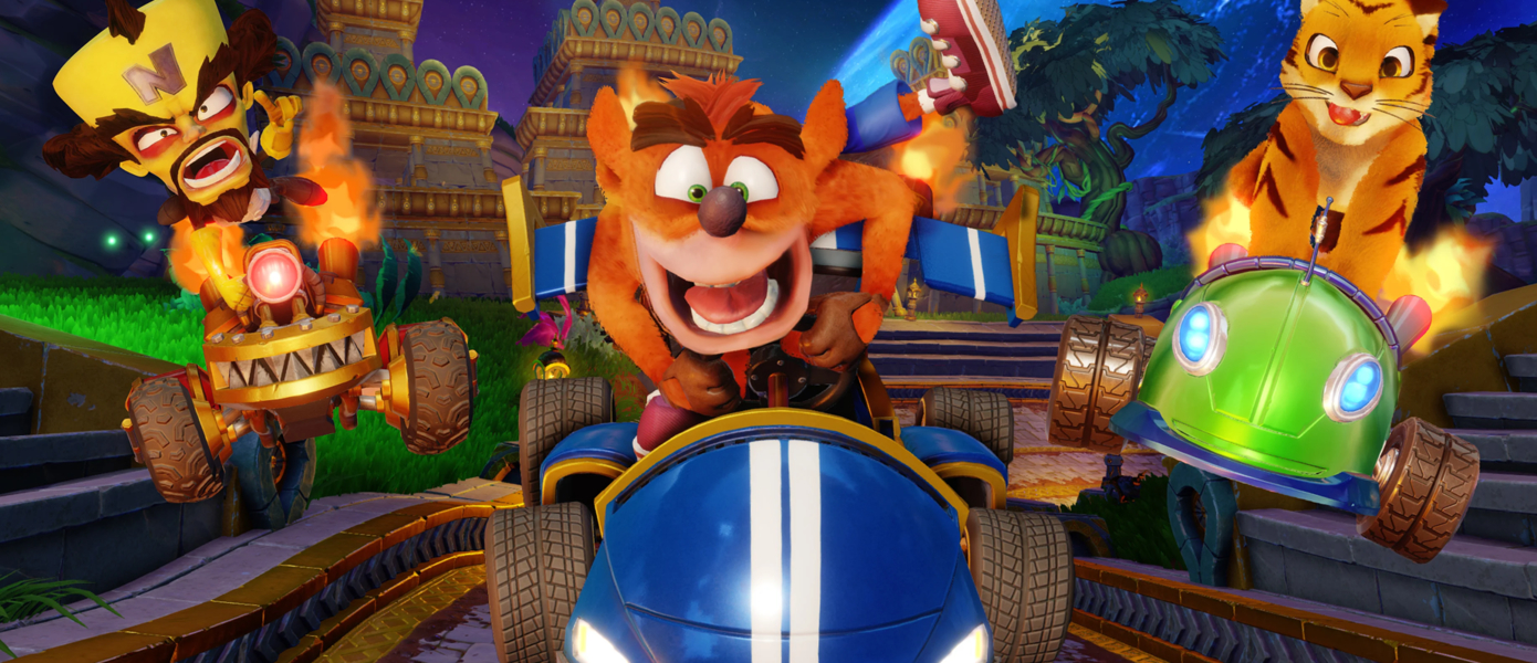 В PlayStation Store появилась бесплатная тема по Crash Team Racing Nitro-Fueled