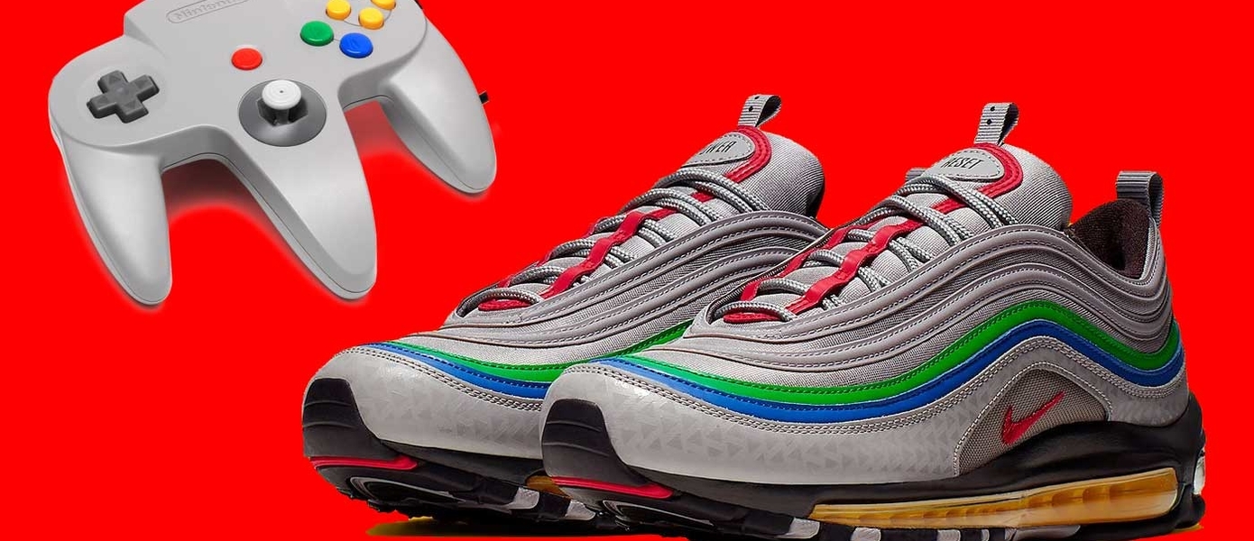 Nike выпустит кроссовки, вдохновленные консолью Nintendo 64