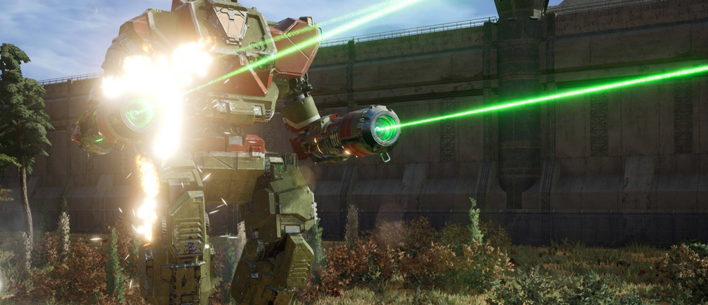 Стреляющие лазерными лучами огромные мехи на новых скриншотах MechWarrior 5: Mercenaries