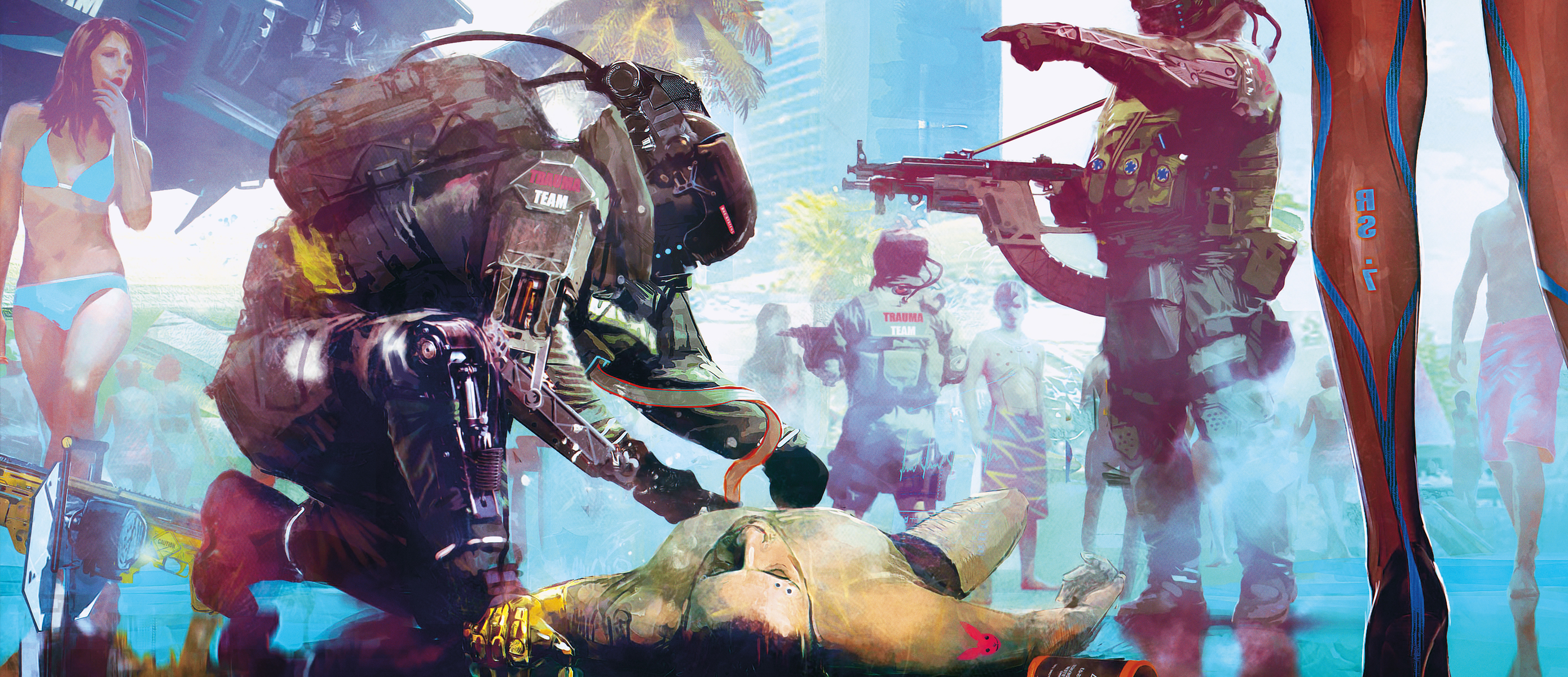 Trauma Team Cyberpunk 2077