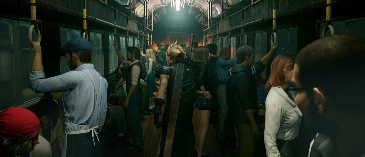 Square Enix показала концепт-арт одной из локаций ремейка Final Fantasy VII