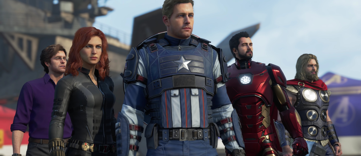 Marvel's Avengers - Square Enix показала новый облик Капитана Америки и ролик с бушующим Халком