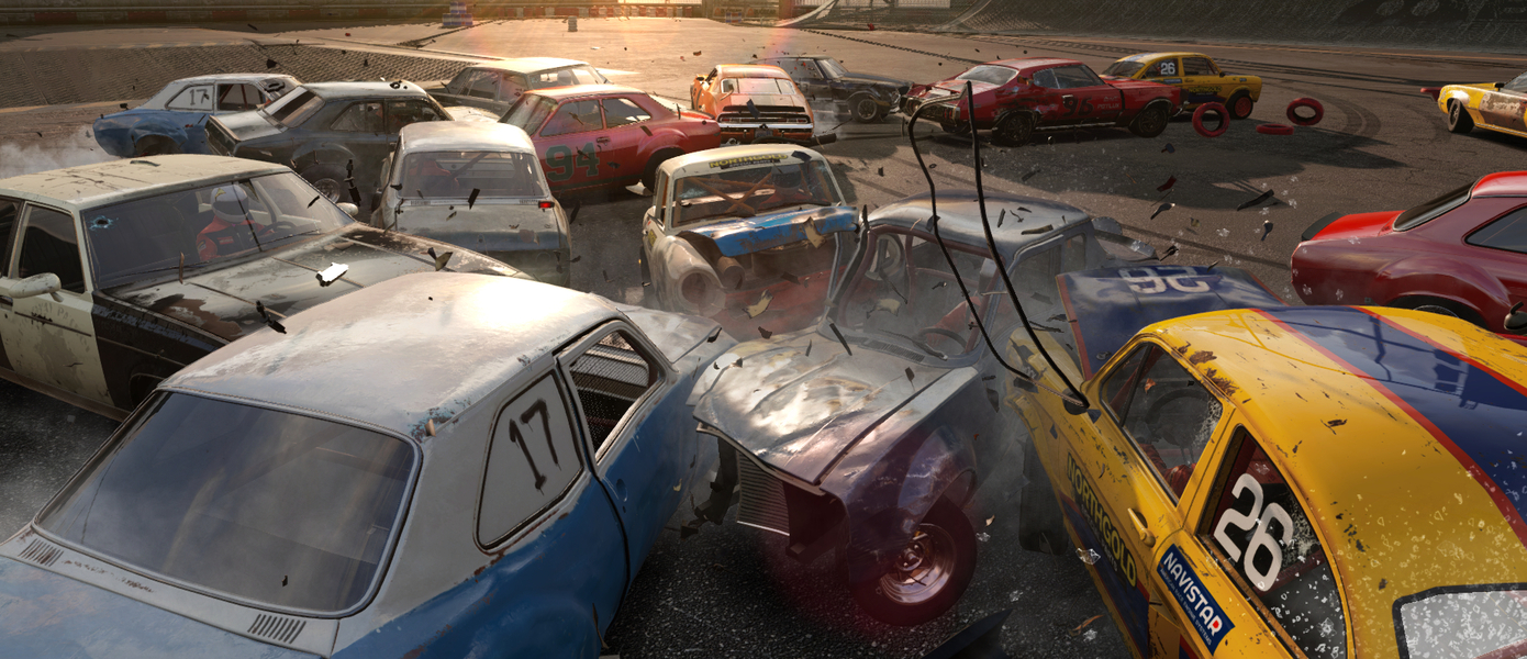 Wreckfest получила дополнение с набором классических автомобилей