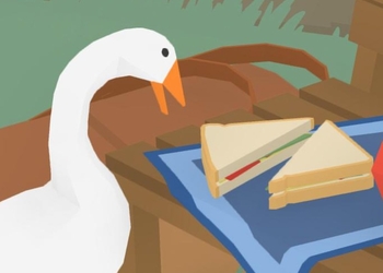 Белый гусь живет не у бабуси: Релизный трейлер Untitled Goose Game