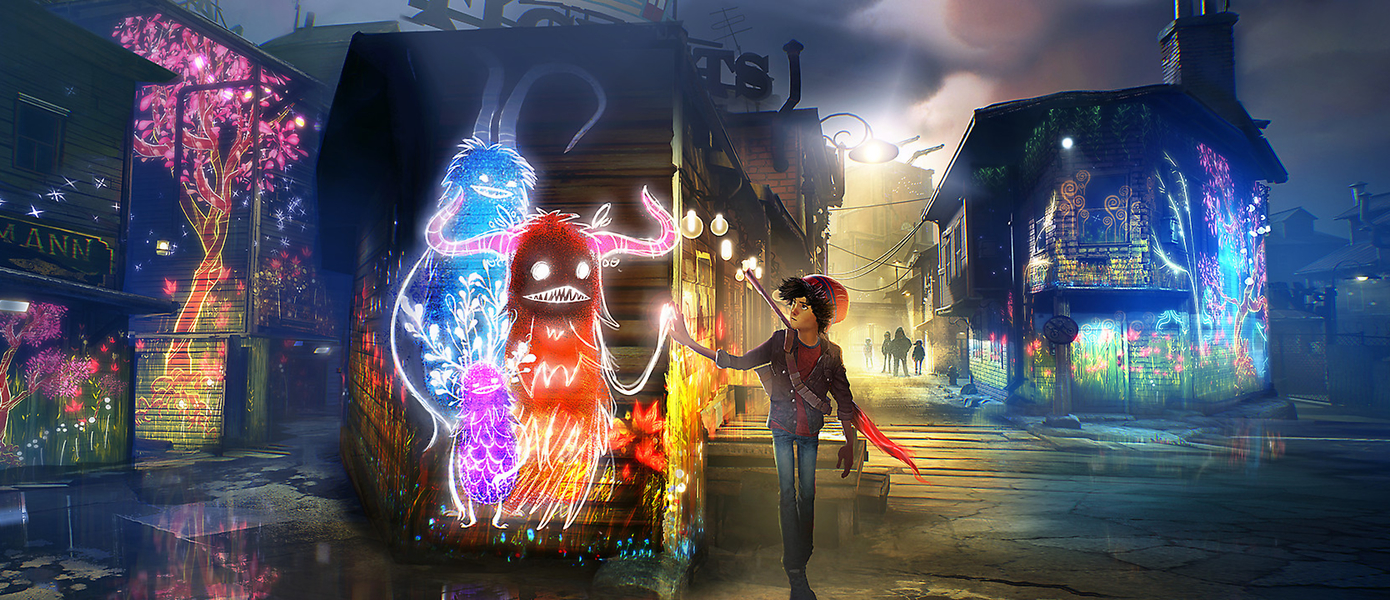 Concrete Genie - новый трейлер PS4-эксклюзива про уличного художника посвятили системе интерактивного рисования
