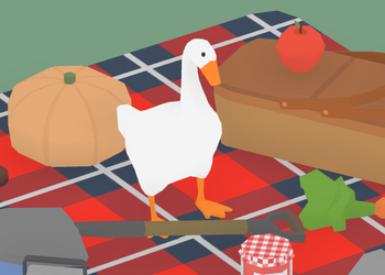 Гусь-клептоман: Игрок собрал все вещи в Untitled Goose Game - видео