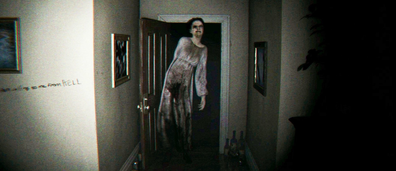 Игрок вышел из дома в P.T. и исследовал район Silent Hill