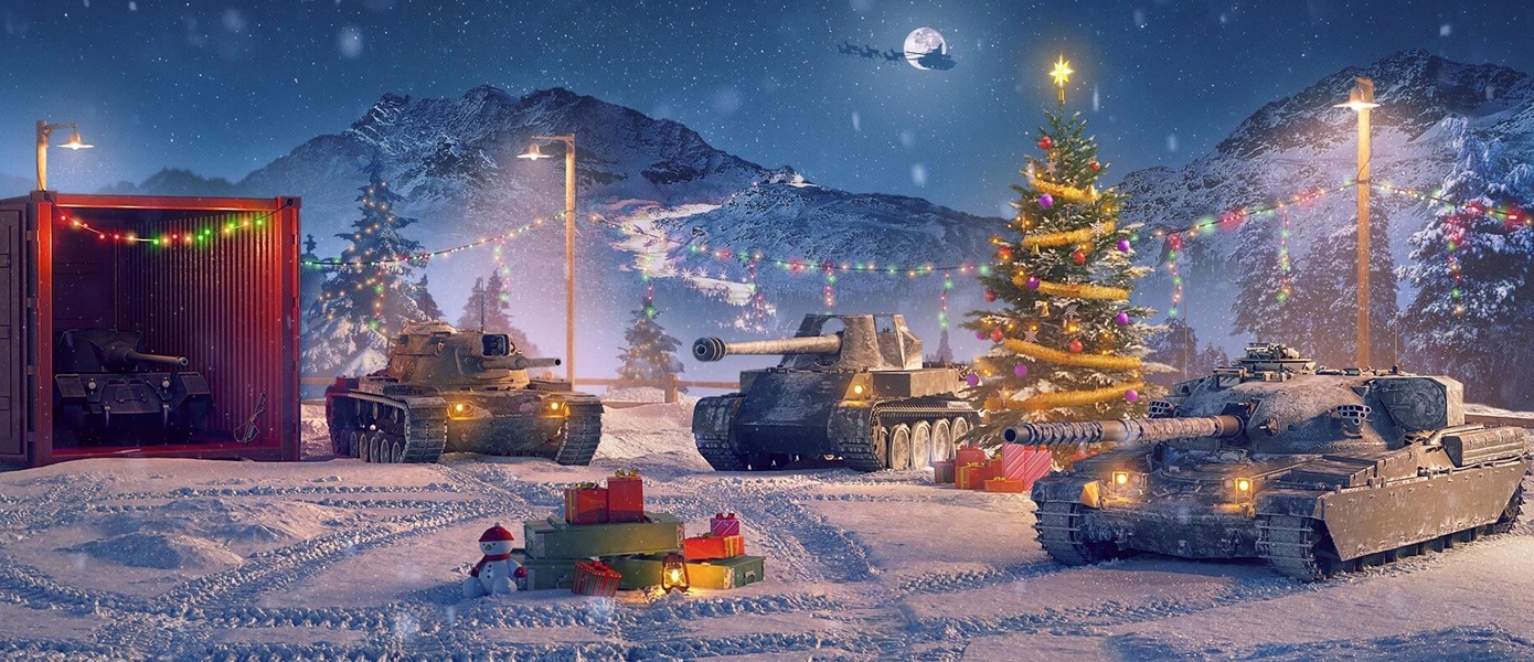 Завалят снежинками и мандаринами: В World of Tanks Blitz стартовал новогодний сезон