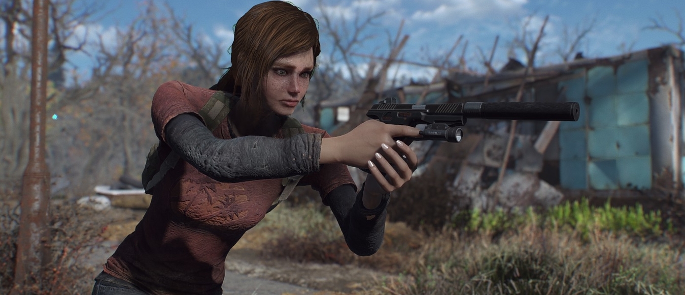 Энтузиаст добавил Элли из The Last of Us в Fallout 4