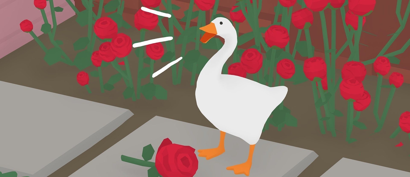 Га-га-га - симулятор вредного гуся Untitled Goose Game стал миллионником