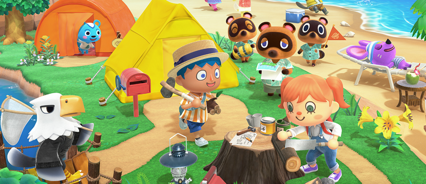 Добро пожаловать в игровой рай: Новый рекламный ролик Animal Crossing: New Horizons