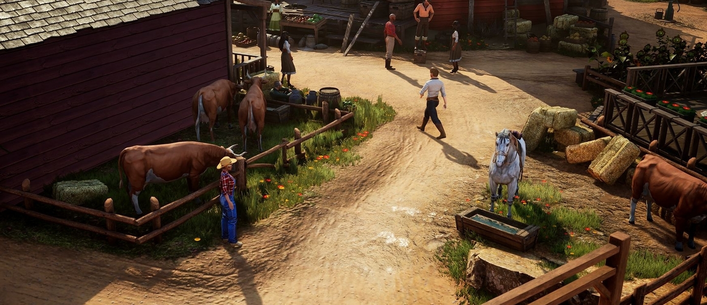 Разработчики киберпанк-RPG Gamedec представили виртуальный мир Harvest Time, вдохновленный Диким Западом