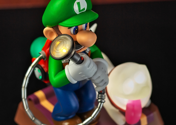 Она светится в темноте: обзор и распаковка Luigi & Polterpup Collectors Edition Statue по игре Luigi's Mansion 3