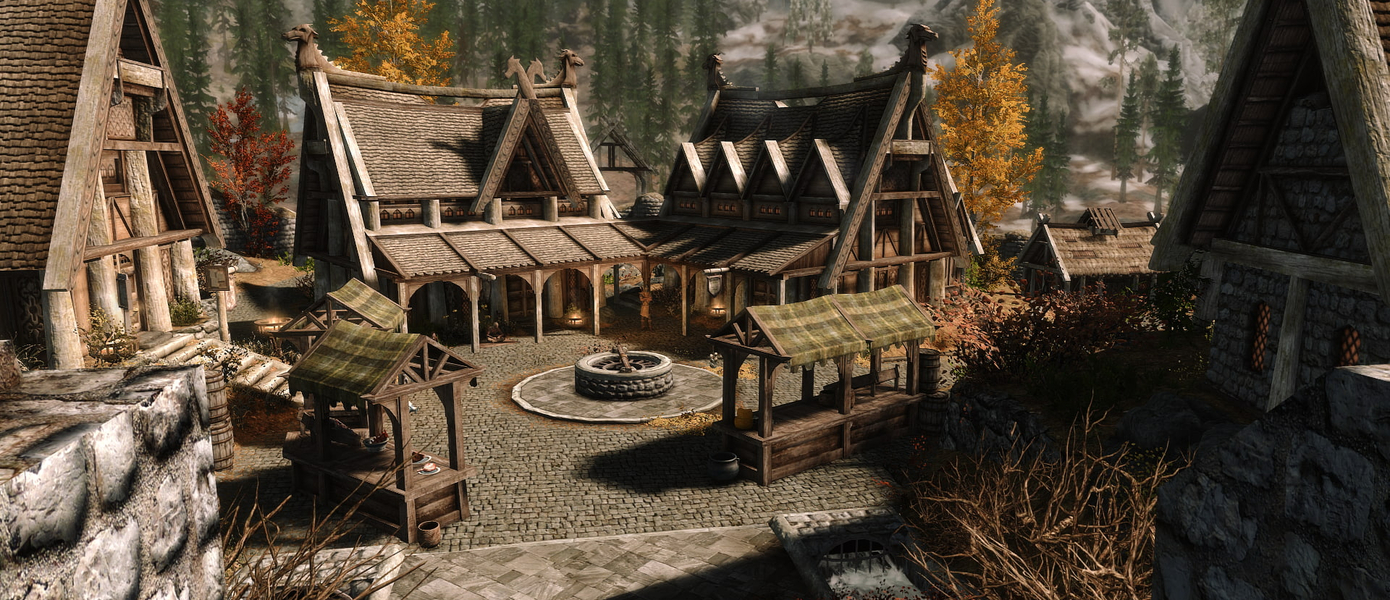 The Elder Scrolls V: Skyrim - Вайтран и горная местность становятся фотореалистичными благодаря новому моду