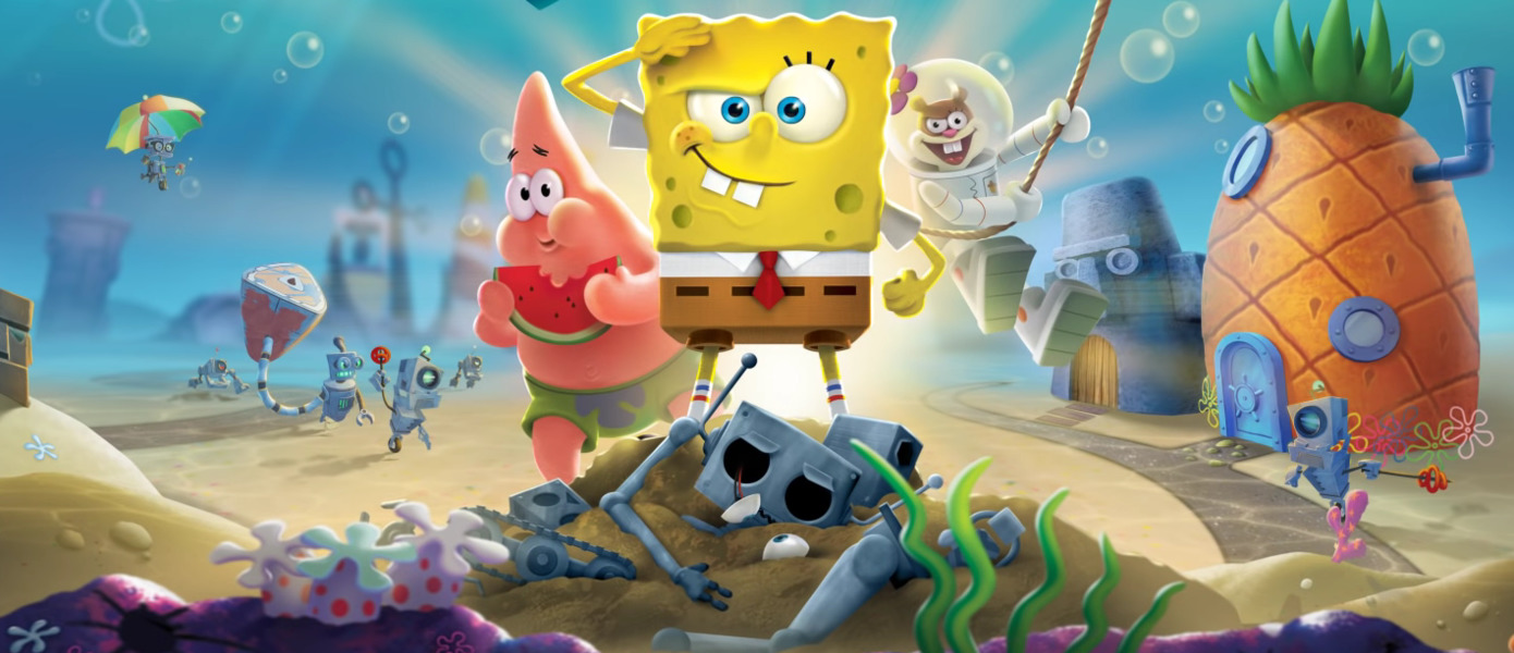 SpongeBob SquarePants: Battle for Bikini Bottom - 7-минутная геймплейная демонстрация ремейка адвенчуры про Губку Боба