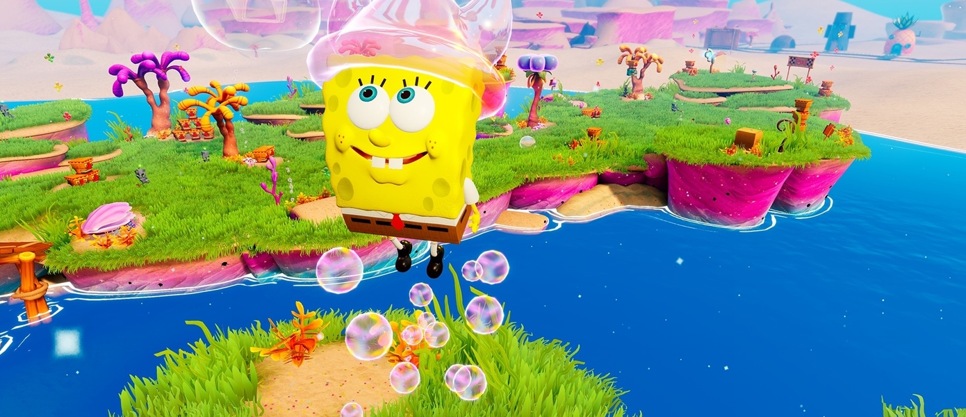 Губка Боб против огромных злых роботов в новом трейлере SpongeBob SquarePants: Battle for Bikini Bottom