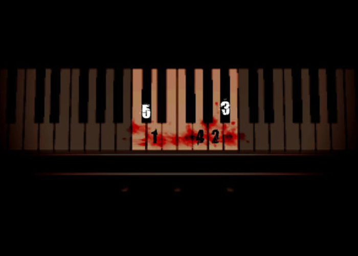 Страшная музыка 1. Silent Hill 1 загадка с пианино. Сайлент Хилл головоломка с пианино.