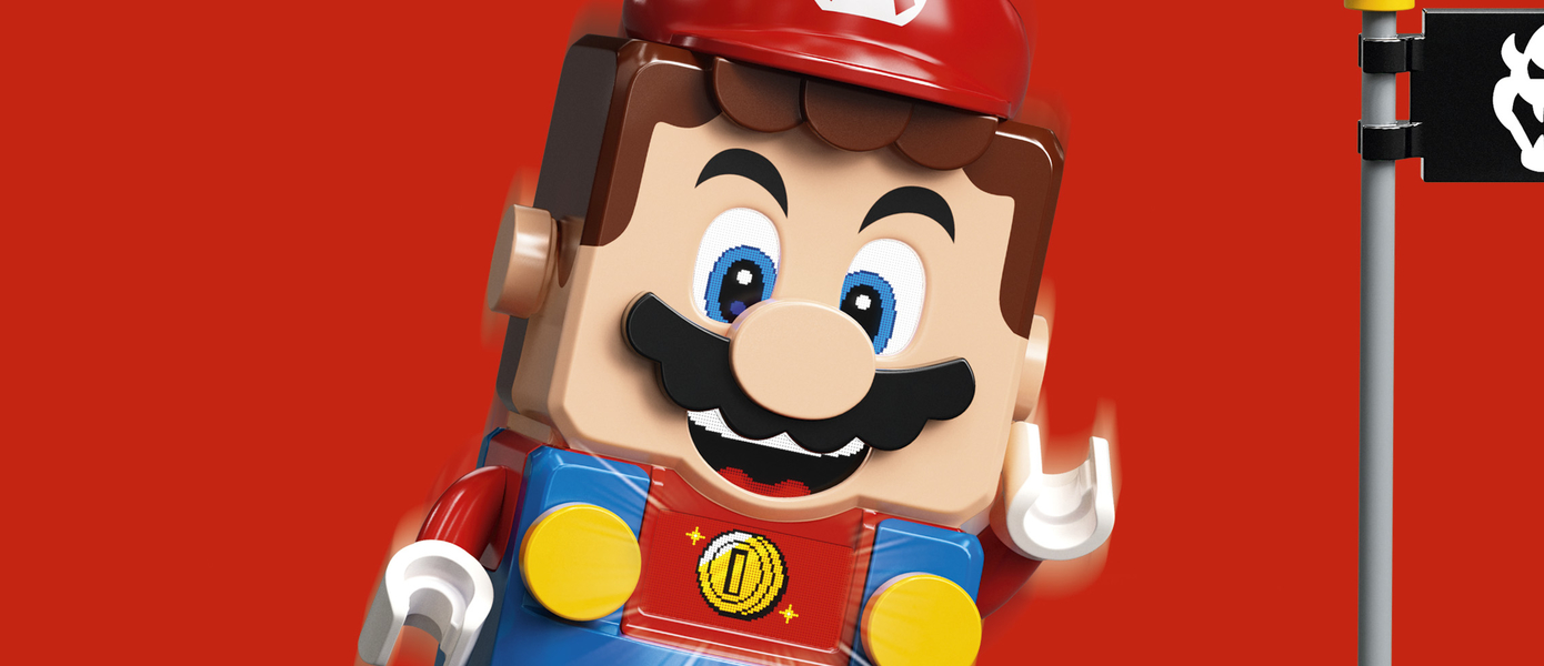 Nintendo будет продавать  DLC-костюмы для фигурки Марио из LEGO-набора