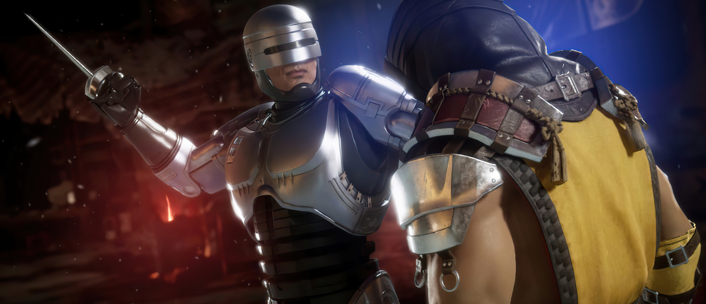 Железные кулаки и большая пушка - NetherRealm показала трейлер Робокопа из Mortal Kombat 11: Aftermath