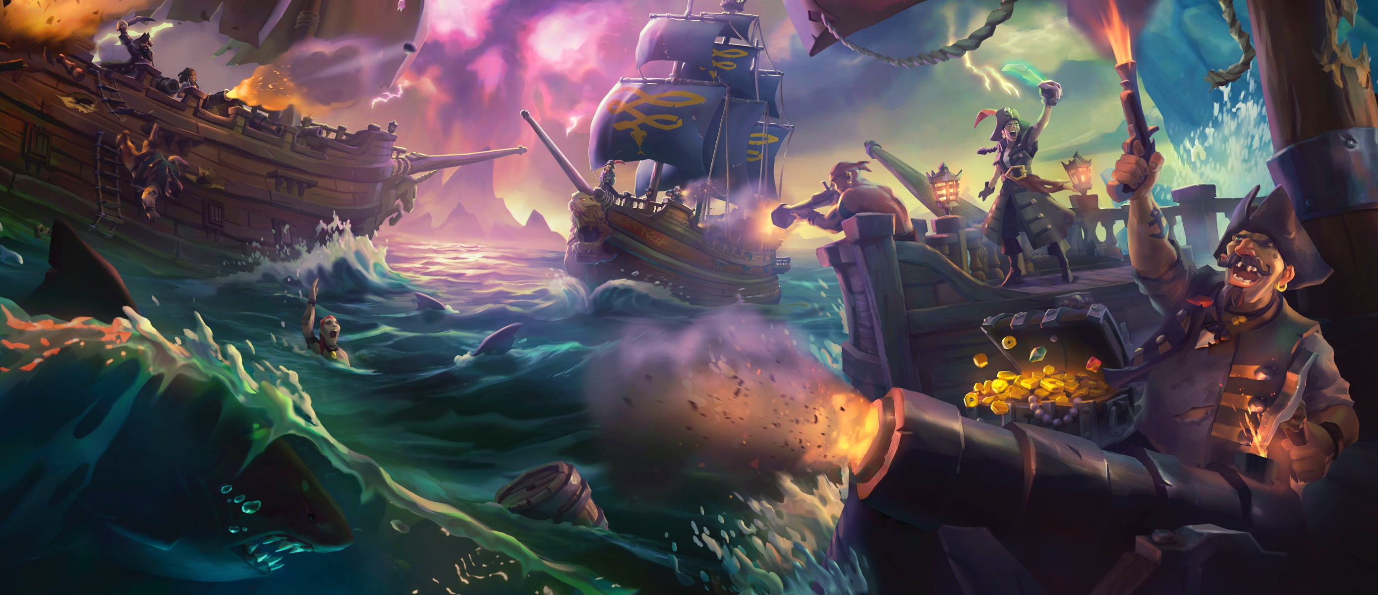 Sea of problems speed up. Игра Sea of Thieves. Sea of Thieves 4к. Sea of Thieves арт. Sea of Thieves загрузочный экран.