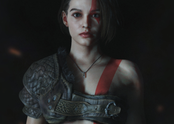 Джилл косплеит Кратоса: Частичка God of War может попасть в Resident Evil 3