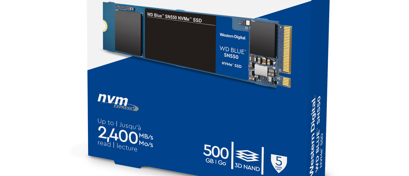 Обзор Western Digital WD Blue SN550 500GB - тестирование M.2 NVMe SSD для PC