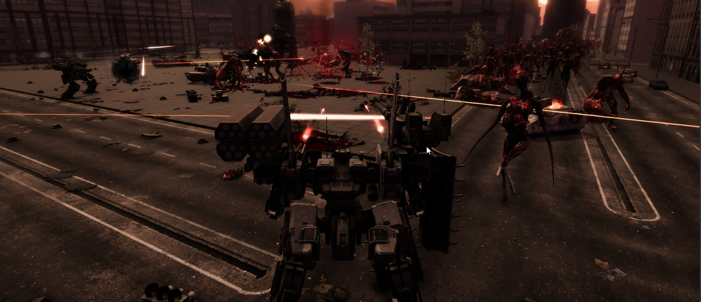 Для фанатов Armored Core: Опубликованы новые ролики ПК-эксклюзива Mecha Knights: Nightmare про гигантских роботов