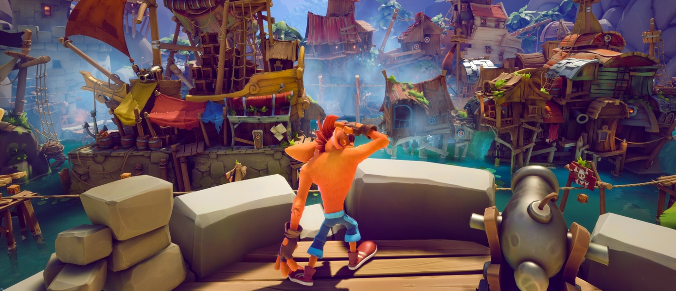 Графика впечатляет: Новый пиратский уровень Crash Bandicoot 4: It's About Time название игры показали на видео