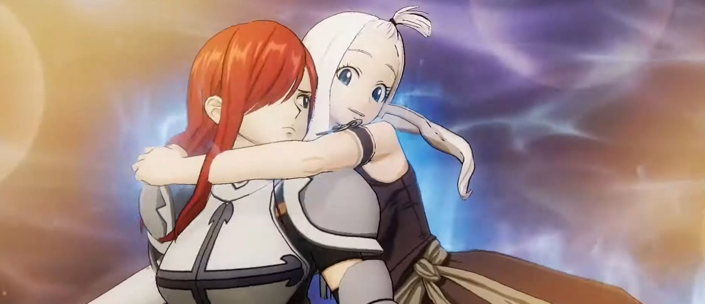 Эрза и Мираджейн используют мощную магию в новом трейлере игры Fairy Tail по мотивам аниме 