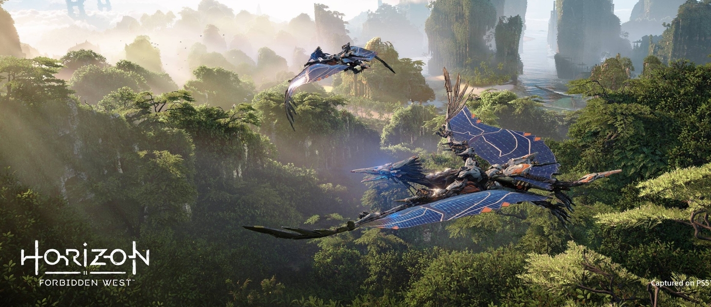 Познакомьтесь с Солнцекрылыми: Авторы Horizon Forbidden West для PS5 рассказали о новом типе летающих машин