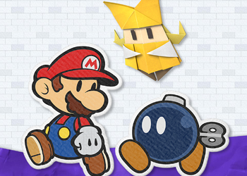 Пулемет цветных карандашей нападает на Марио в релизном трейлере Paper Mario: The Origami King