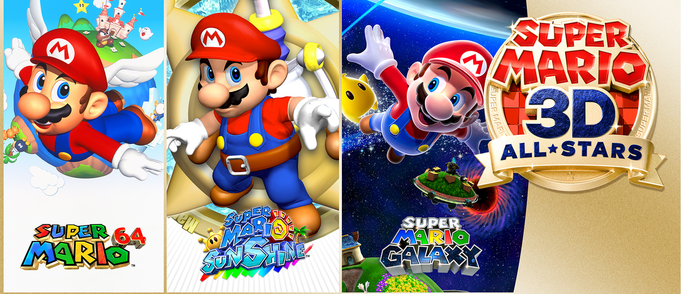 Классика трехмерных игр с Марио перебирается на Switch: Анонсирован сборник Super Mario 3D All-Stars