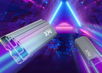 ADATA представила XPG GAMMIX S70 PCIe Gen4 M.2 2280