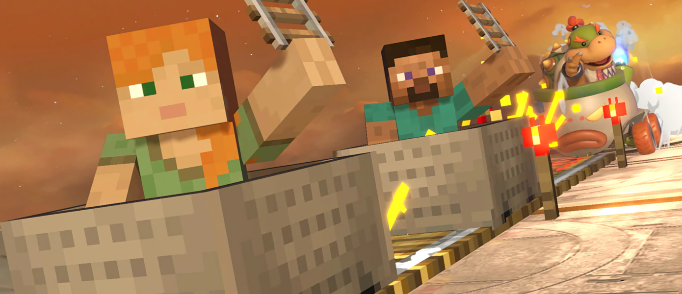 Стив, Трэвис Тачдаун и Свинья из Minecraft: Nintendo знакомит с новым контентом файтинга Super Smash Bros. Ultimate