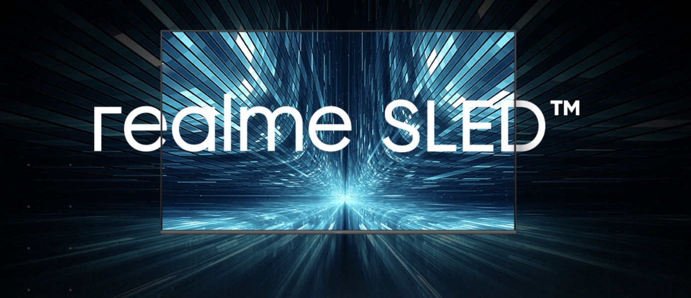 Realme представила первый в мире телевизор с технологией SLED. Новинка будет стоить всего 46 тысяч рублей