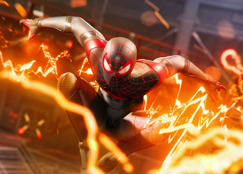 Полет по заснеженному Нью-Йорку и котик-компаньон - новый геймплей Spider-Man: Miles Morales для PlayStation 5